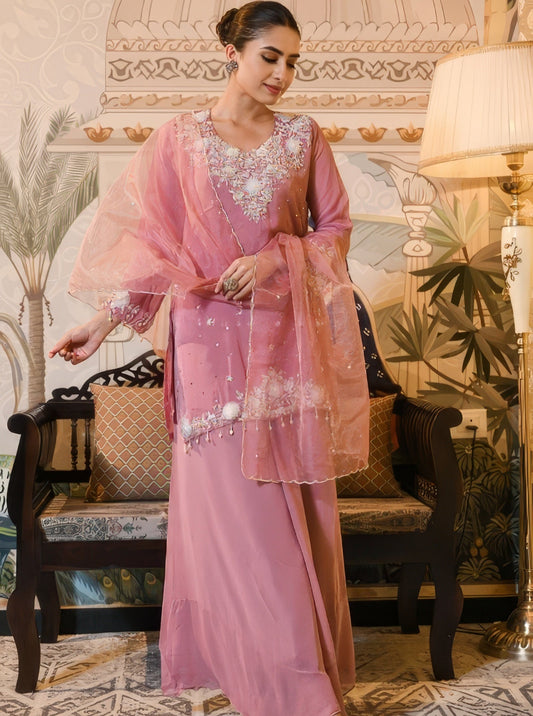 Gulabo Grace-Palazzo Set
